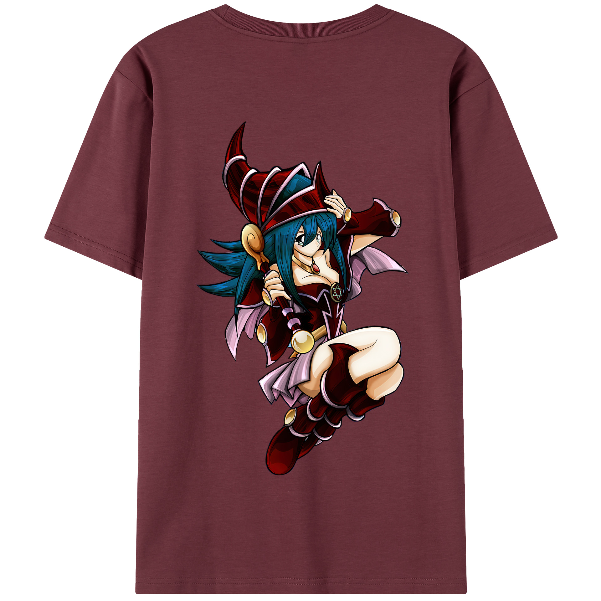 （画像用） 遊☆戯☆王 Yu-Gi-Oh! 綿100％半袖Tシャツ（背面プリント）